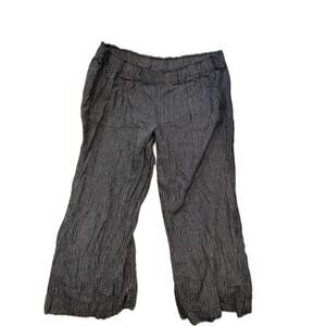 Time and True Striped Pleated Lounge Pants Womans Size 3XL